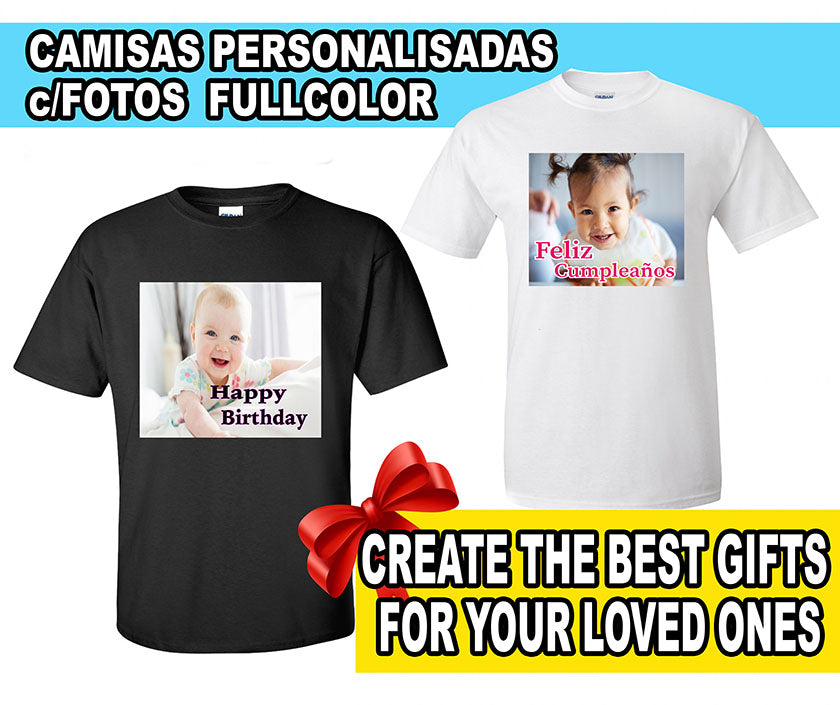 Custom T-shirts with Full Color Pictures